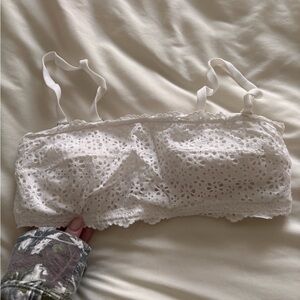 Auden Ivory Lace Bralette